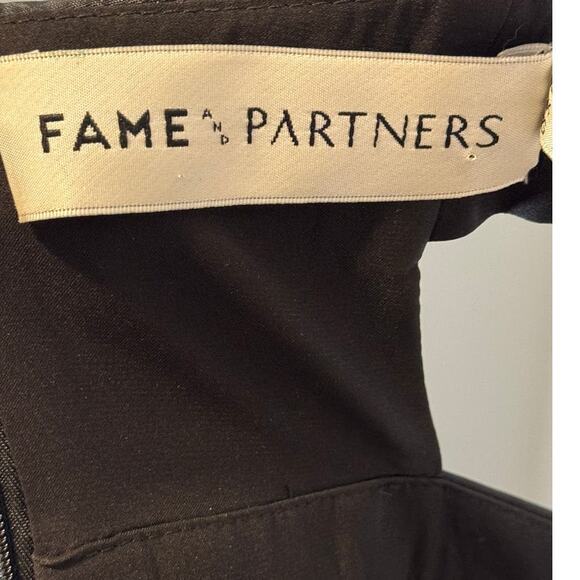 Fame and Partners Dakota Black Sweetheart Maxi Dress Size 12 - Picture 10 of 12